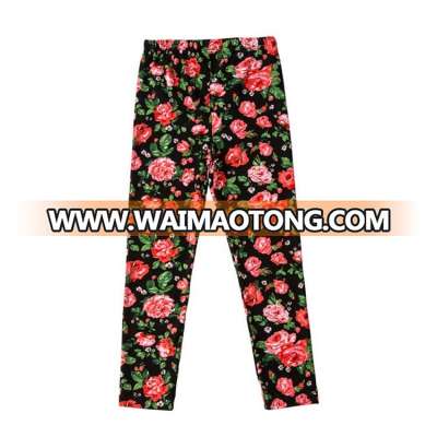 Spring Autumn 2017 All Over Patterns Cotton Fashion Baby Pants